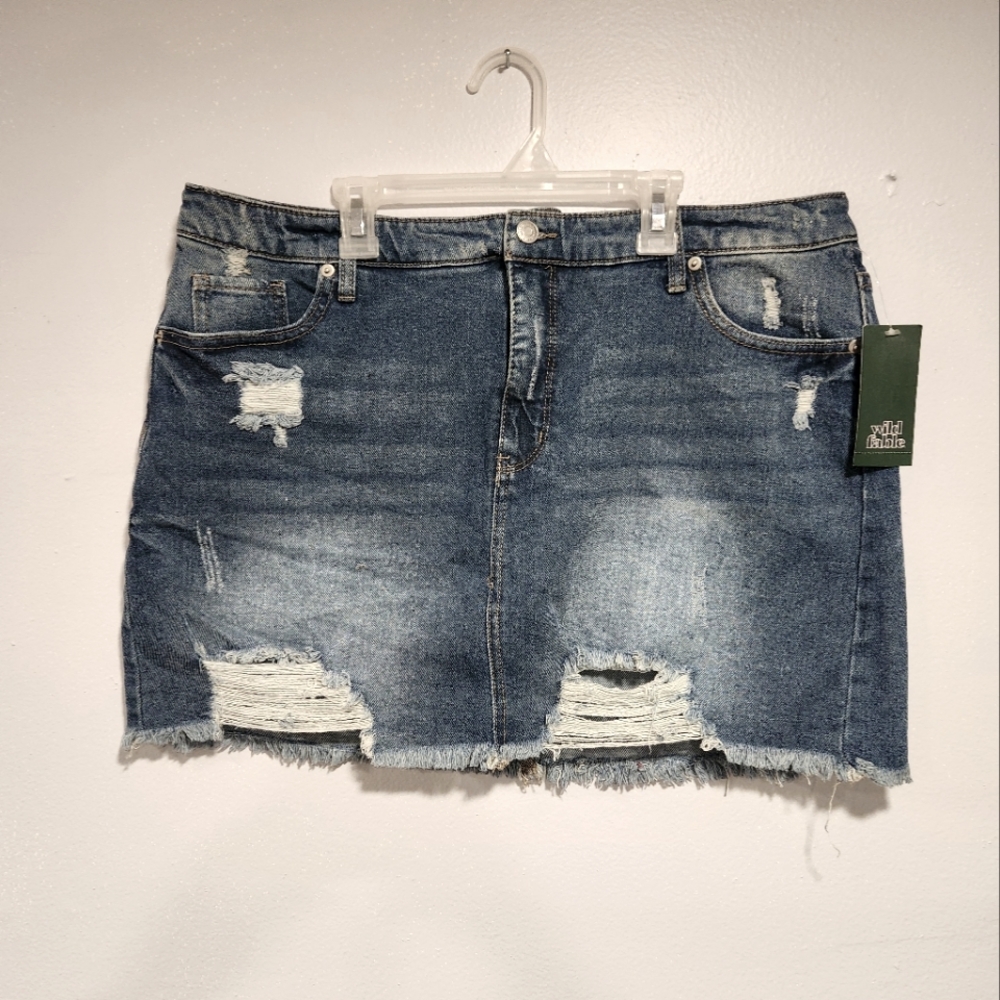 Wild Fable Denim mini skirt